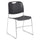 NPS® 8500 Series Ultra-Compact Plastic Stack Chair, Gunmetal - National Public Seating