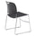 NPS® 8500 Series Ultra-Compact Plastic Stack Chair, Gunmetal - National Public Seating