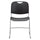 NPS® 8500 Series Ultra-Compact Plastic Stack Chair, Gunmetal - National Public Seating