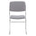 NPS® 8600 Series Fabric Padded Signature Stack Chair, Classic Grey - National Public Seating
