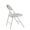 Commercialine® All-Steel Folding Chair, Grey (Pack of 4)