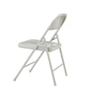 Commercialine® All-Steel Folding Chair, Grey (Pack of 4)