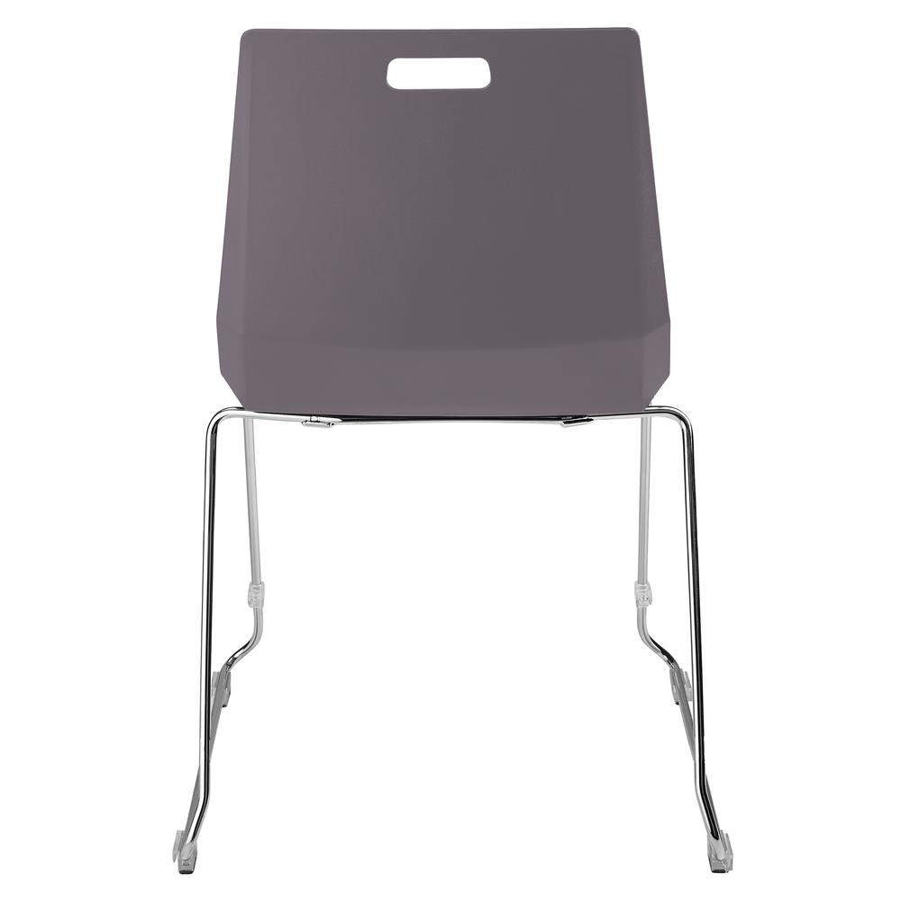 NPS® LūvraFlex Chair, Poly Back/Padded Seat - National Public Seating