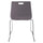 NPS® LūvraFlex Chair, Poly Back/Padded Seat - National Public Seating