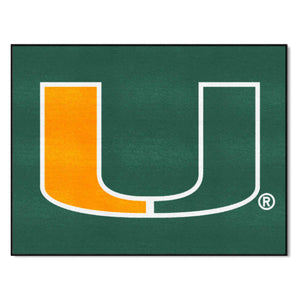 Fanmats - University of Miami All-Star Mat 33.75''x42.5''