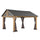 Sunjoy Universal Replacement Netting Tube and Netting For 11x13 Henson Pitched Roof Hard Top Gazebo - Golden Bull Marketing