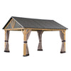 Sunjoy Universal Curtains for 11 ft. ×13 ft. Wood-Framed Gazebos - Golden Bull Marketing