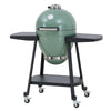 Sunjoy 20IN Egg-shaped Grill with Pizza Plate, Green