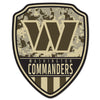 Washington Commanders Sign Wood 11x14 Shield Shape - WinCraft