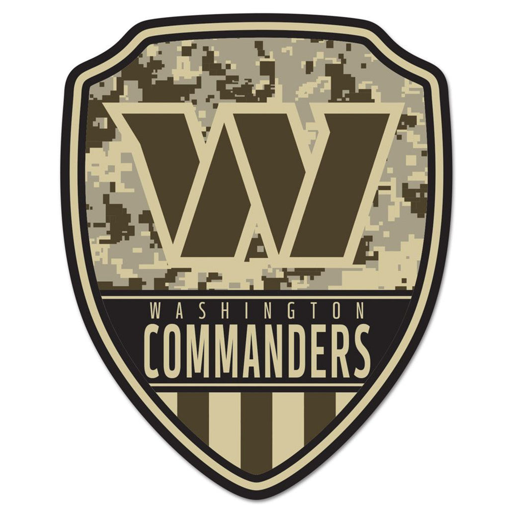 Washington Commanders Sign Wood 11x14 Shield Shape - WinCraft