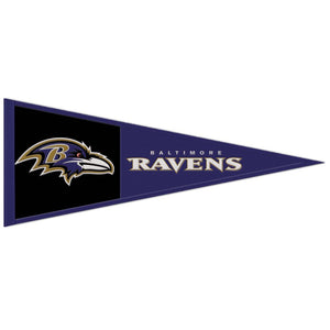 Baltimore Ravens Pennant Wool 13x32 - WinCraft