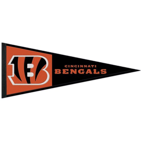 Cincinnati Bengals Pennant Wool 13x32 - WinCraft