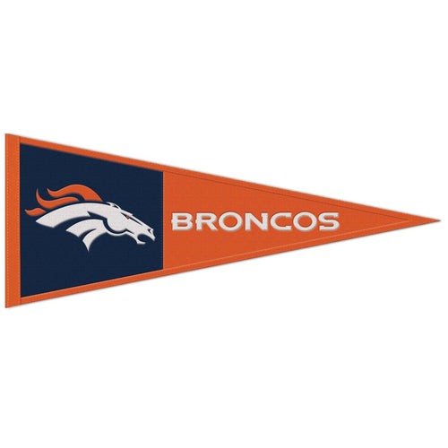 Denver Broncos Pennant Wool 13x32 - WinCraft