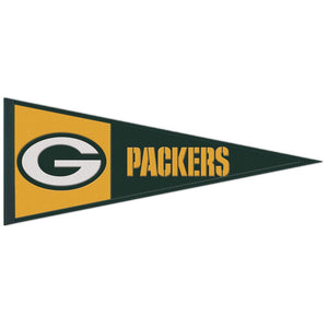 Green Bay Packers Pennant Wool 13x32 - WinCraft