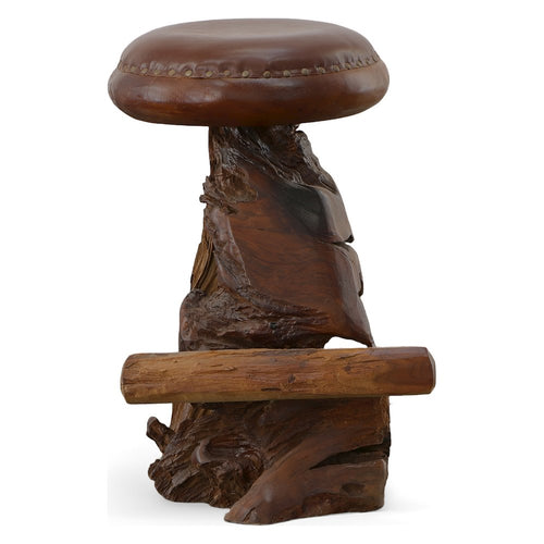 Old Growth Teak Root Bar Stool - AFD