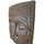 Buddha Face Wall Decoration Small Black Earth - AFD