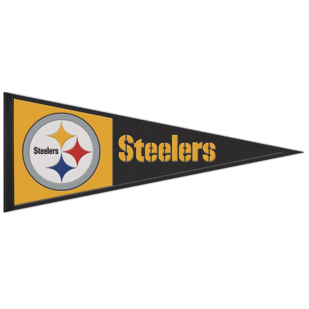 Pittsburgh Steelers Pennant Wool 13x32 - WinCraft