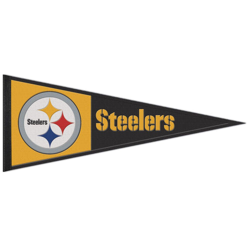 Pittsburgh Steelers Pennant Wool 13x32 - WinCraft