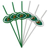 North Dakota State Bison Team Sipper Straws CO - Pangea Brands