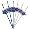 Mississippi Rebels Team Sipper Straws CO - Pangea Brands