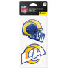 Los Angeles Rams Set of 2 Die Cut Decals - WinCraft