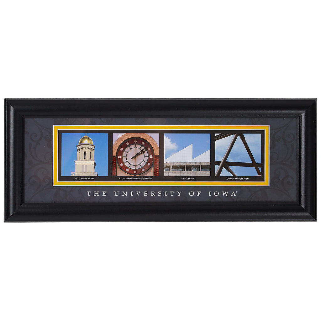 Iowa Hawkeyes Letter Art Print - Iowa - Prints Charming