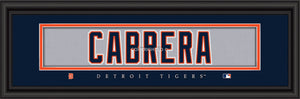 Detroit Tigers Miguel Cabrera Print - Signature 8''x24'' - Prints Charming