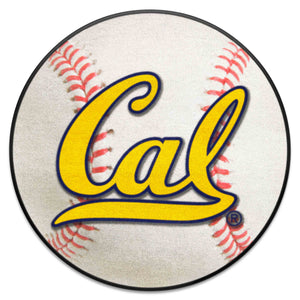 Fanmats - University of California - Berkeley Baseball Mat 27'' diameter