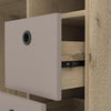 Aramis Office Set - Light Oak+Taupe - Depot E-Shop