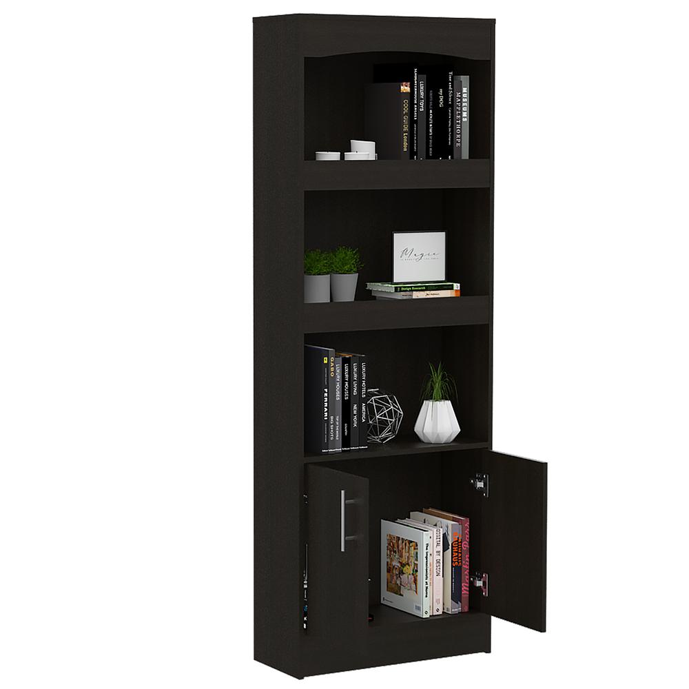 Dozza Bookcase Black Wengue - Depot E-Shop