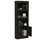 Dozza Bookcase Black Wengue - Depot E-Shop