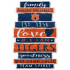 Auburn Tigers Sign 11x17 Wood Family Word - WinCraft