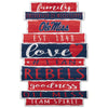 Mississippi Rebels Sign 11x17 Wood Family Word - WinCraft