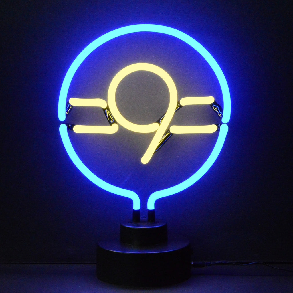 9 Ball Neon Sculpture