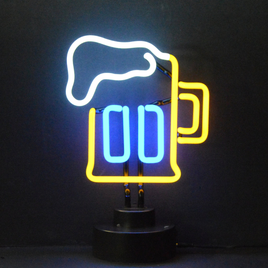 Beer Mug Neon Sculpture