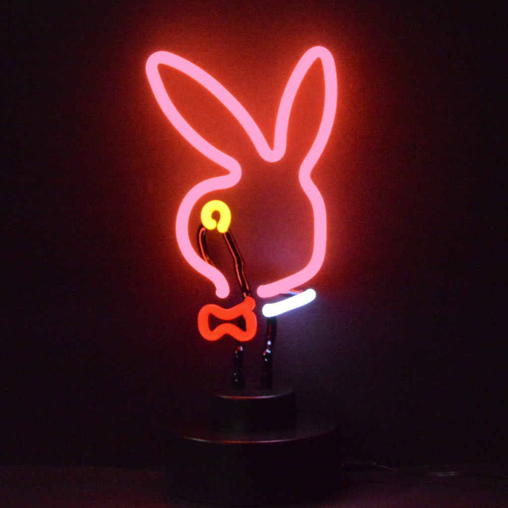 Bunny Head Neon Sculpture