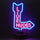 Live Nude Neon Sculpture