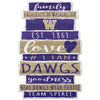 Washington Huskies Sign 11x17 Wood Family Word - WinCraft
