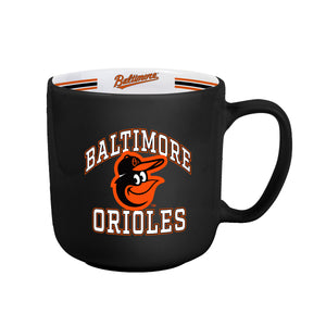 Baltimore Orioles Coffee Mug 15oz Stripe Design - Logo Brands