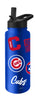 Chicago Cubs Quencher Bottle 34oz Stainless Steel Dreamweave - Logo Brands