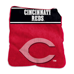 Cincinnati Reds Blanket 60x80 Raschel Throw - Logo Brands