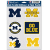 Michigan Wolverines Decal Multi Use Fan 6 Pack - WinCraft