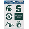Michigan State Spartans Decal Multi Use Fan 6 Pack - WinCraft