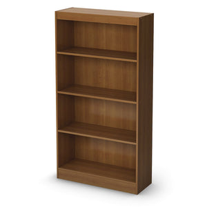 South Shore Axess 4-Shelf Bookcase, Morgan Cherry - South Shore Furniture