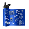 Kansas City Royals Quencher Bottle 34oz Stainless Steel Dreamweave - Logo Brands