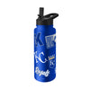 Kansas City Royals Quencher Bottle 34oz Stainless Steel Dreamweave - Logo Brands