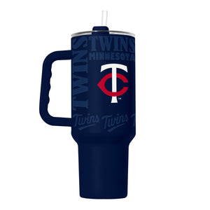 Minnesota Twins Tumbler 40oz Powder Coat Replay - Logo Brands