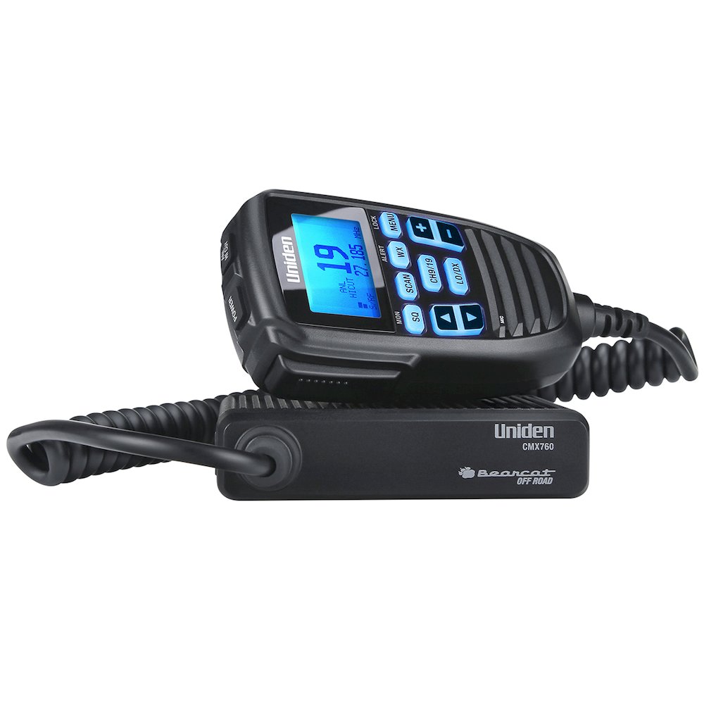 Off-Road CB Radio with Mic Display - Uniden