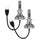 H7 LED Kit Single Beam Pair - Heise by Metra