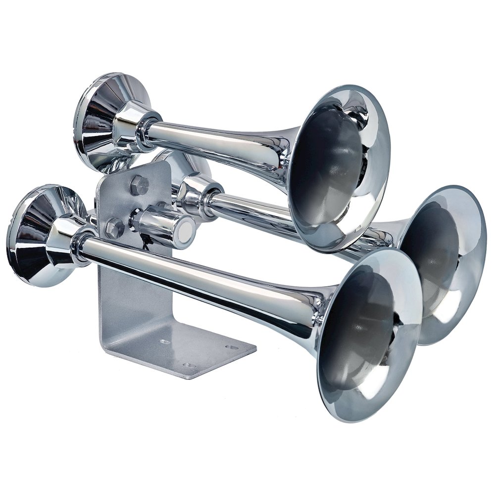 Pacific Exprss 3Trumpet Train Horn 152DB - Wolo  Manufacturing